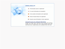 Tablet Screenshot of apbio.pt